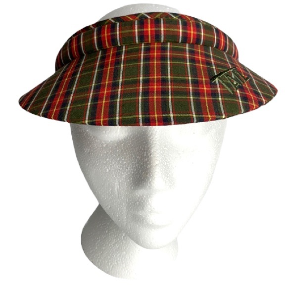 Tail Clip On Sun Visor Plaid - Picture 1 of 9